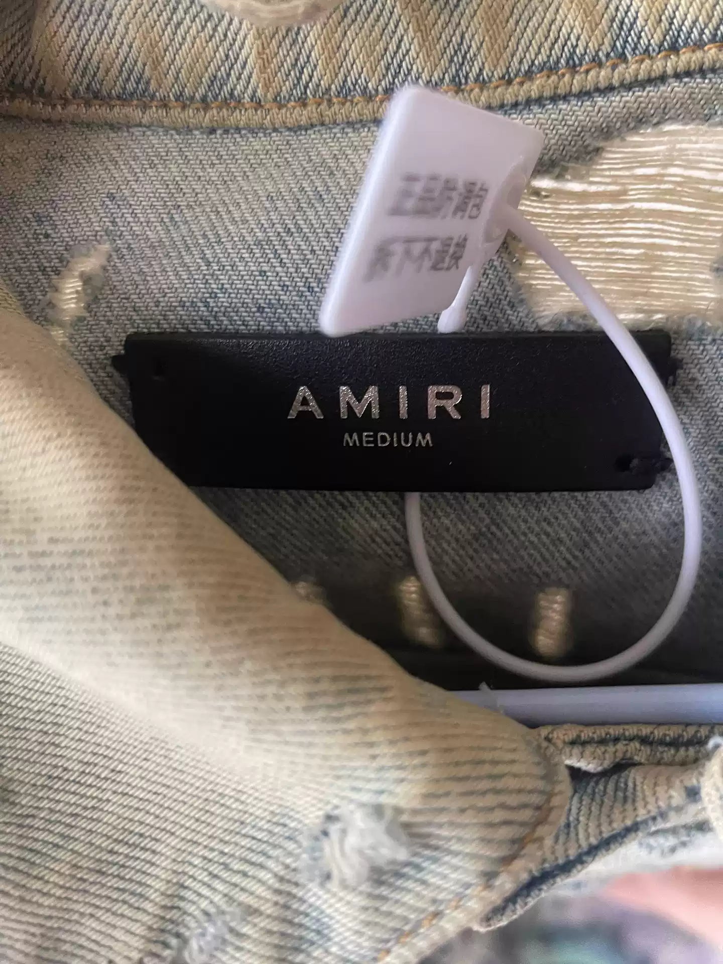 Amiri Authentic Metropolitan Demin Jacket