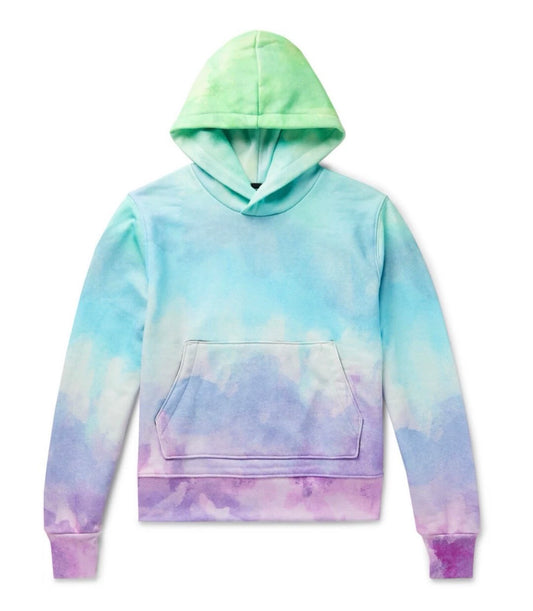 Amiri Rainbow Dyeing Hoodie