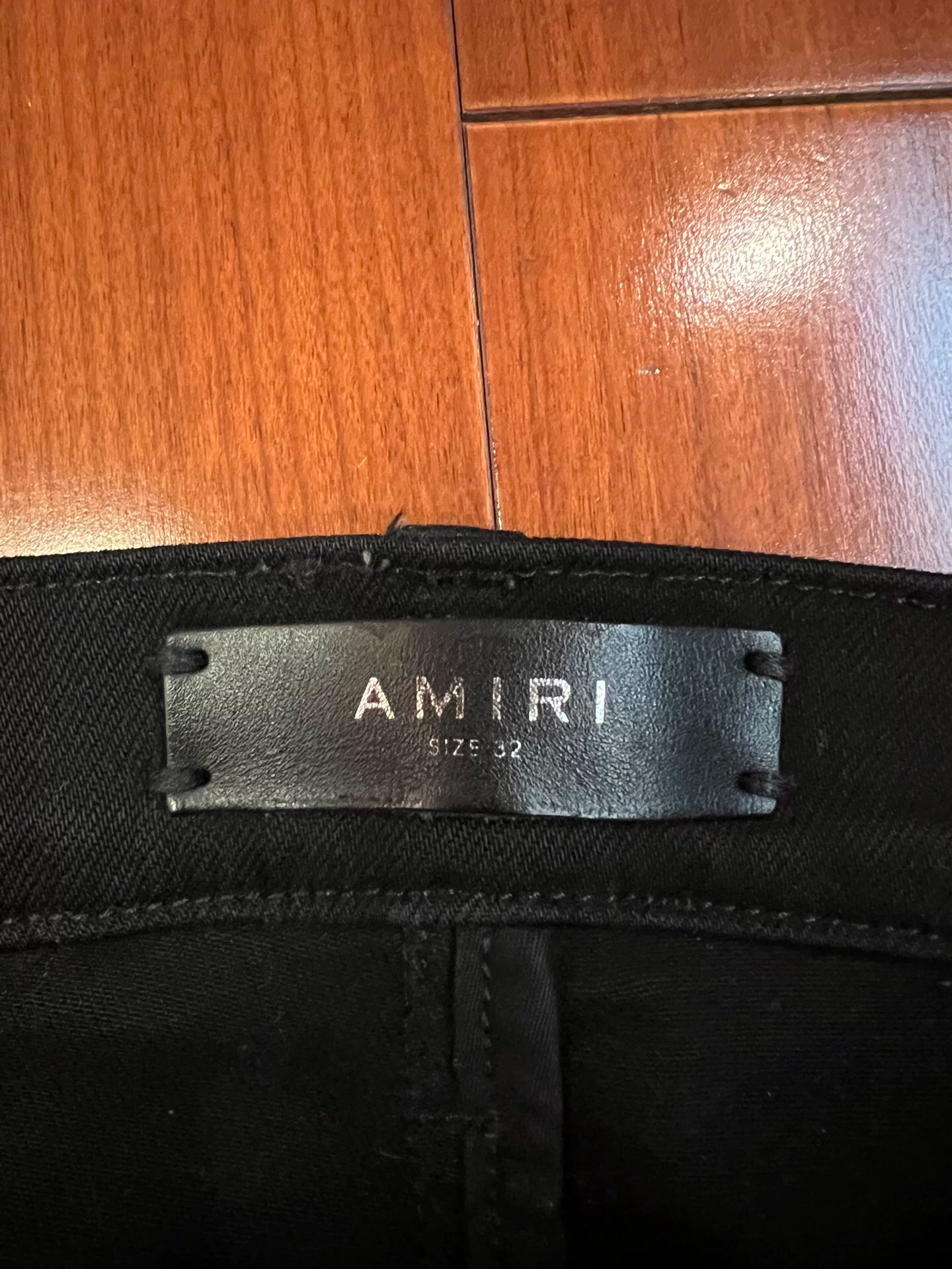 Amiri Classic 16ss Season OG Black Collar Jeans