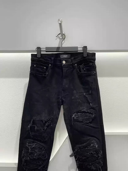 Amiri MX1 patchwork jeans