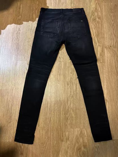 Amiri mx1 leopard print jeans