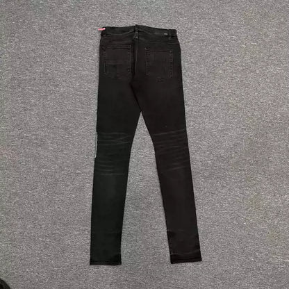 Amiri prickly patch jeans