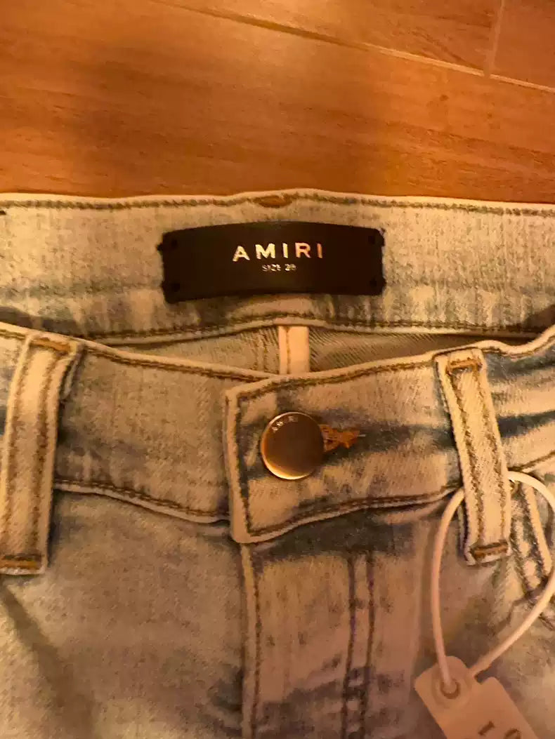 Amiri is not wearing women's jeans