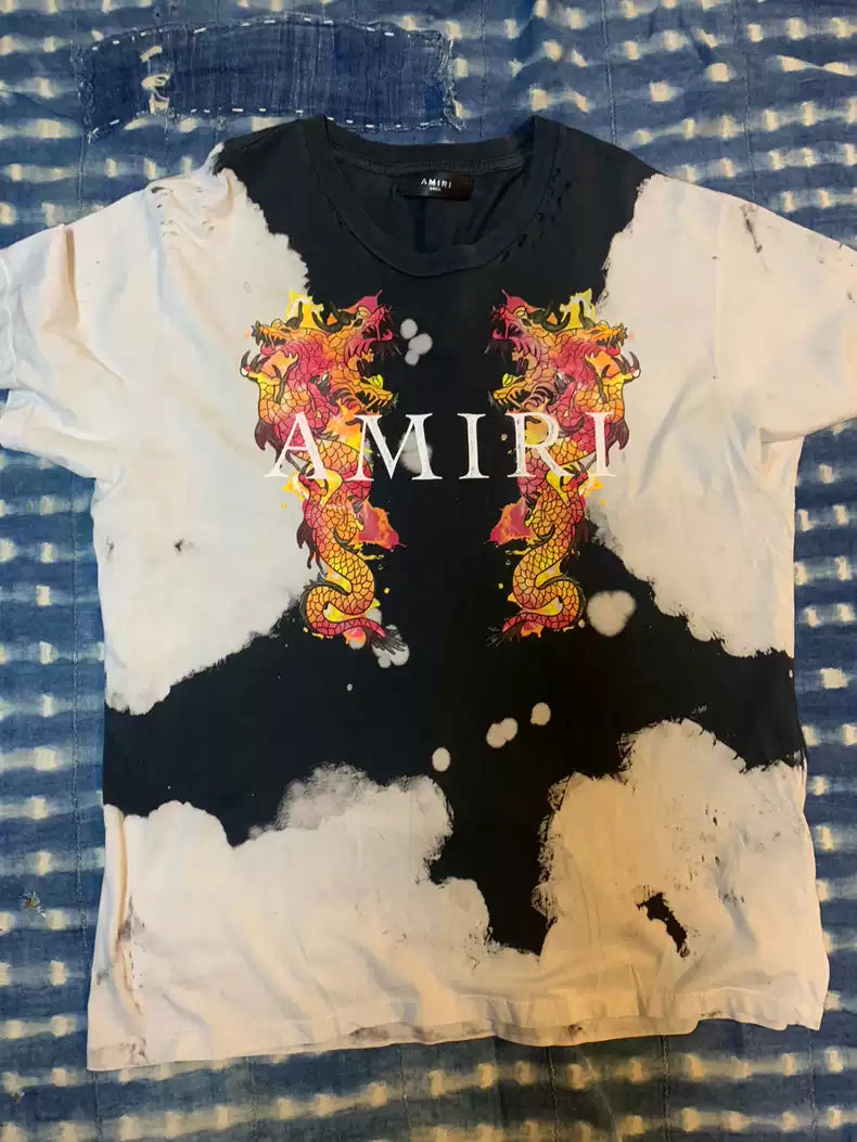 Amiri Double Dragon Short Sleeve