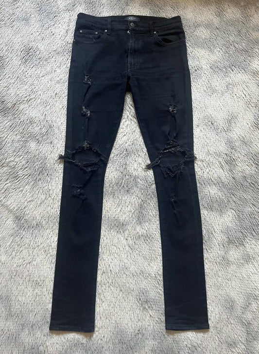 Amiri 17ss knees destroy jeans - - DMC