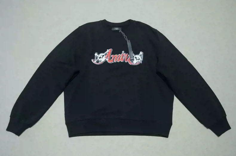 Amiri Brand new classic skull logo sweatshirt jacket sweater