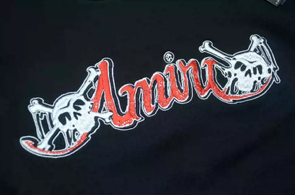 Amiri Brand new classic skull logo sweatshirt jacket sweater