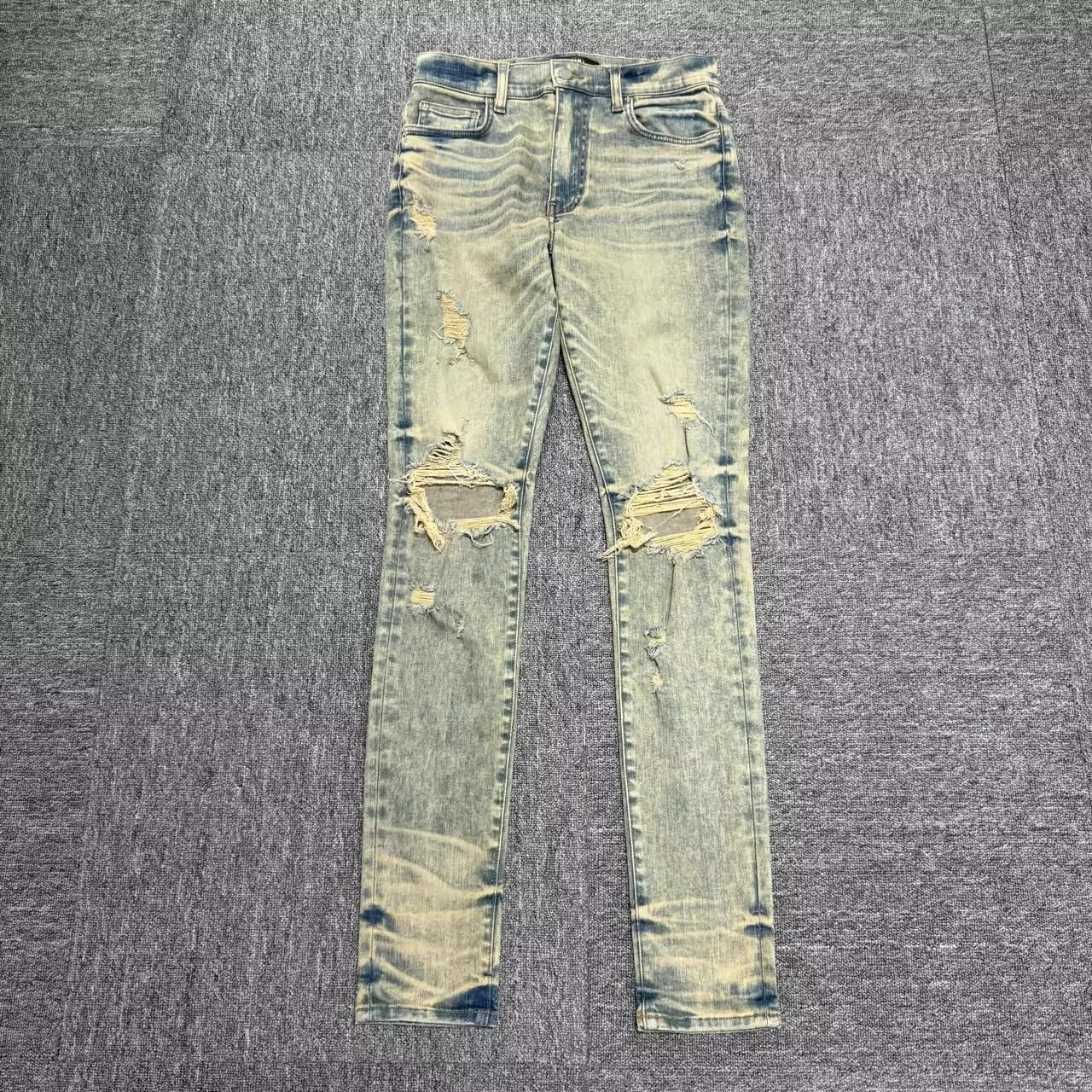 Amiri Extincts Mud Staining and Destroys Jeans