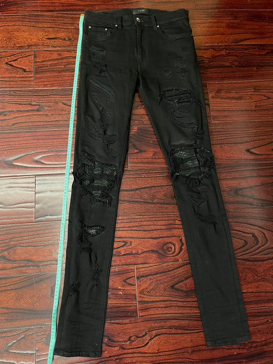 AMIRI snake skin jeans