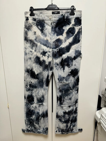 AMIRI SS22 Printed High Street Casual Jeans