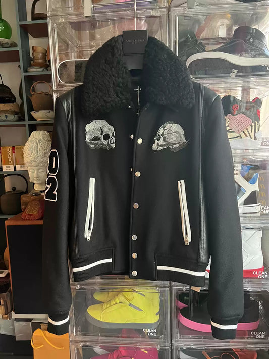Amiri Weslang Skeleton Wool Jacket