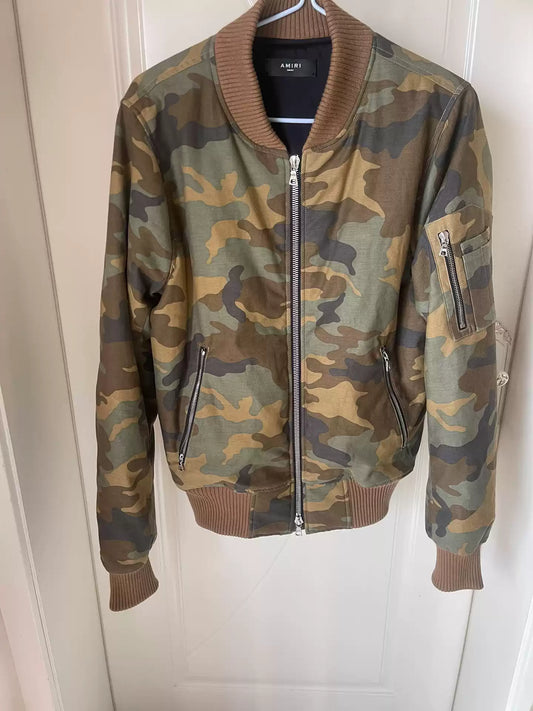 Amiri Camouflage Jacket
