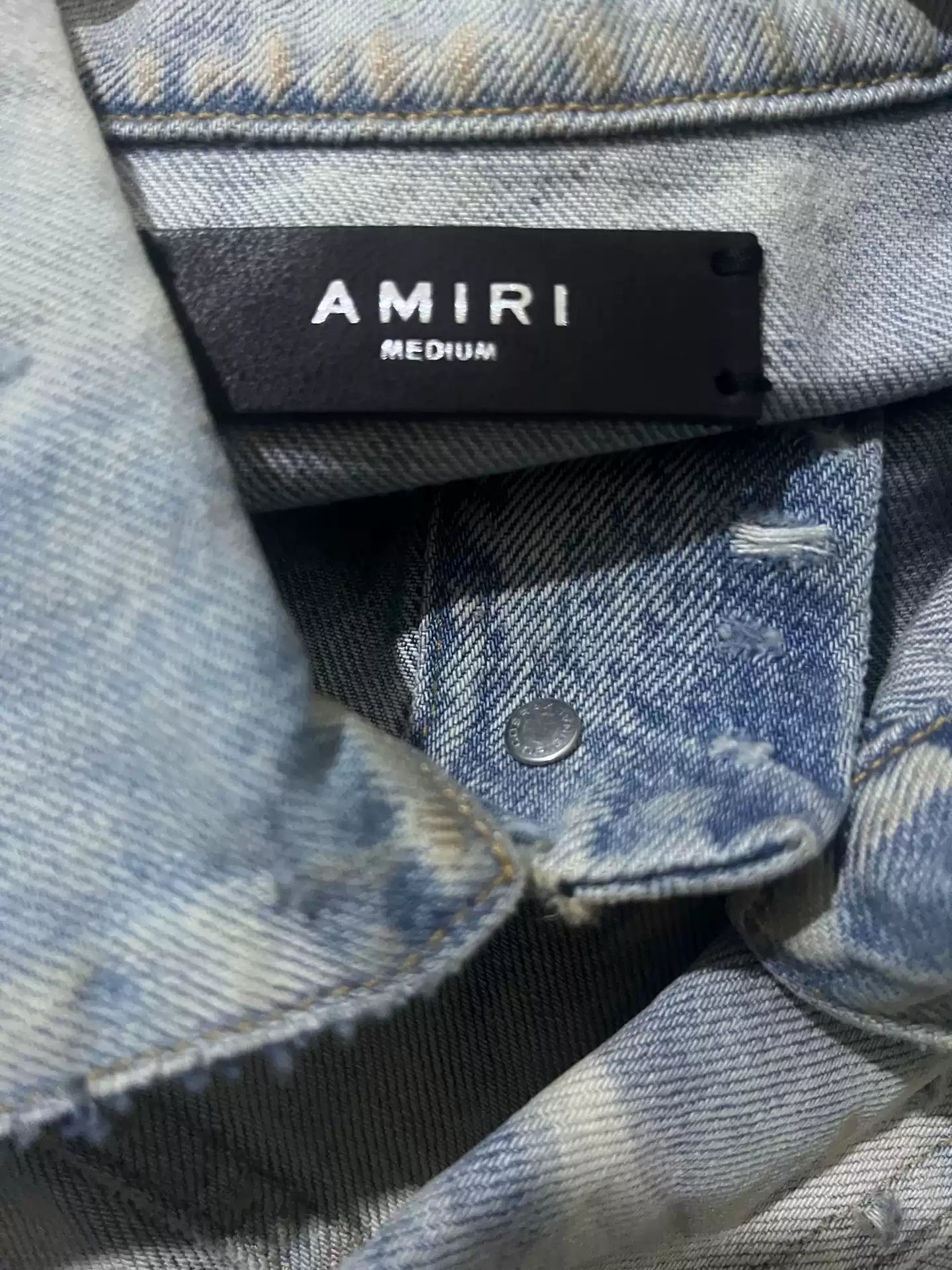 Amiri Women's Vintage Demin Jacket