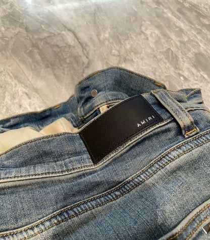 Amiri Classic New Velvet Splicing MX2 Blue Jeans