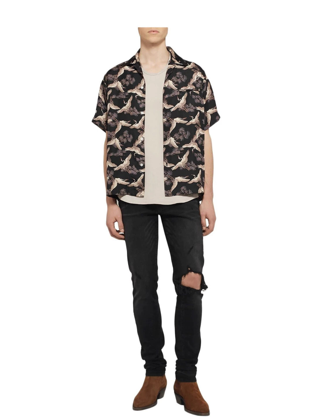 Amiri Carne Short Sleeve Shirt