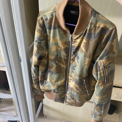 Amiri Camouflage pilot jacket