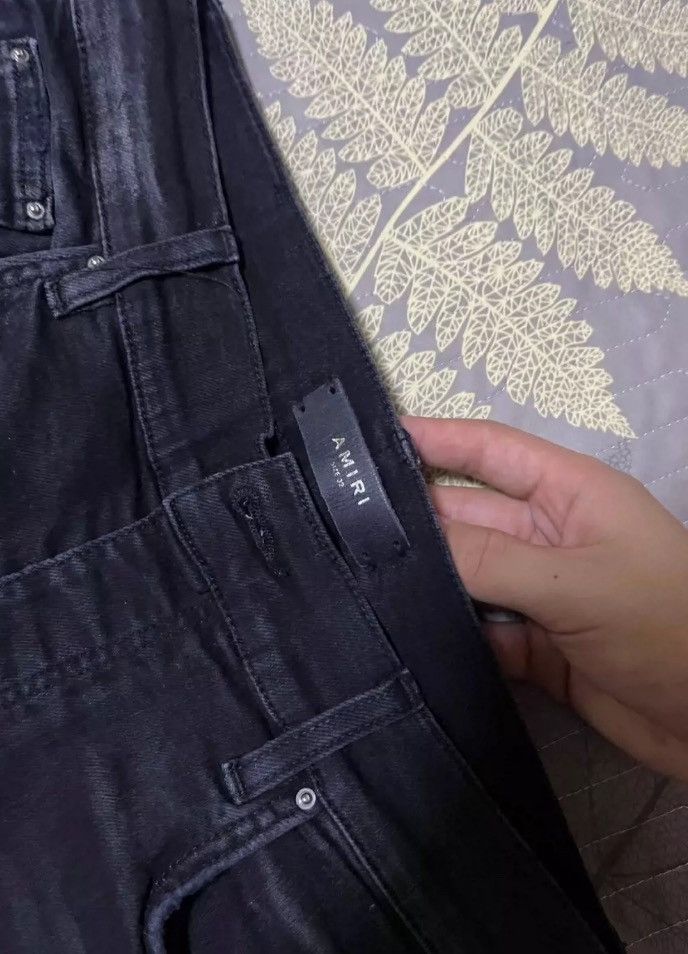 Amiri stitching destroys jeans - - DMC