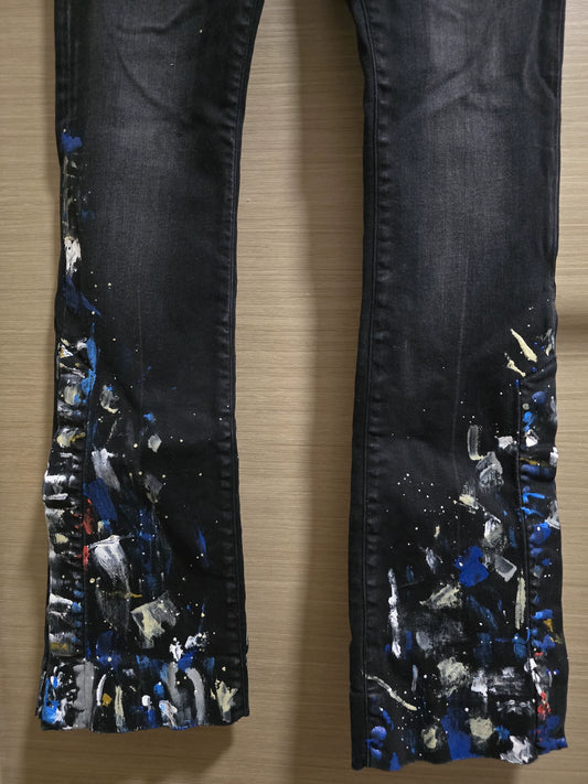 AMIRI 23Q Heavy Inked Trumpet Jeans