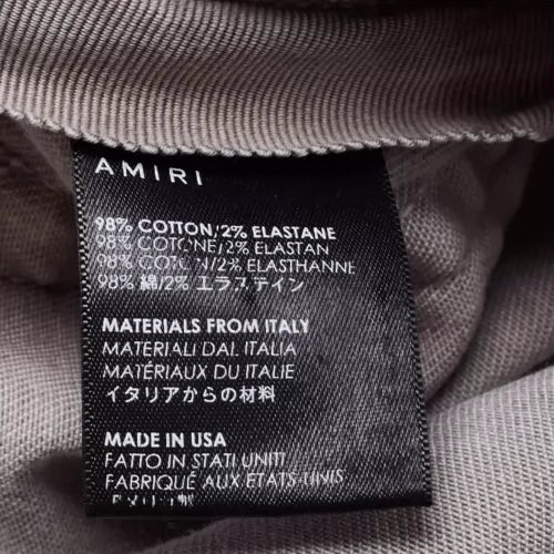 Amiri Grey White MX1 Jeans