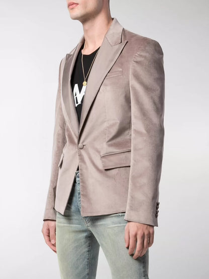 Amiri 20ss men's velvet casual suit