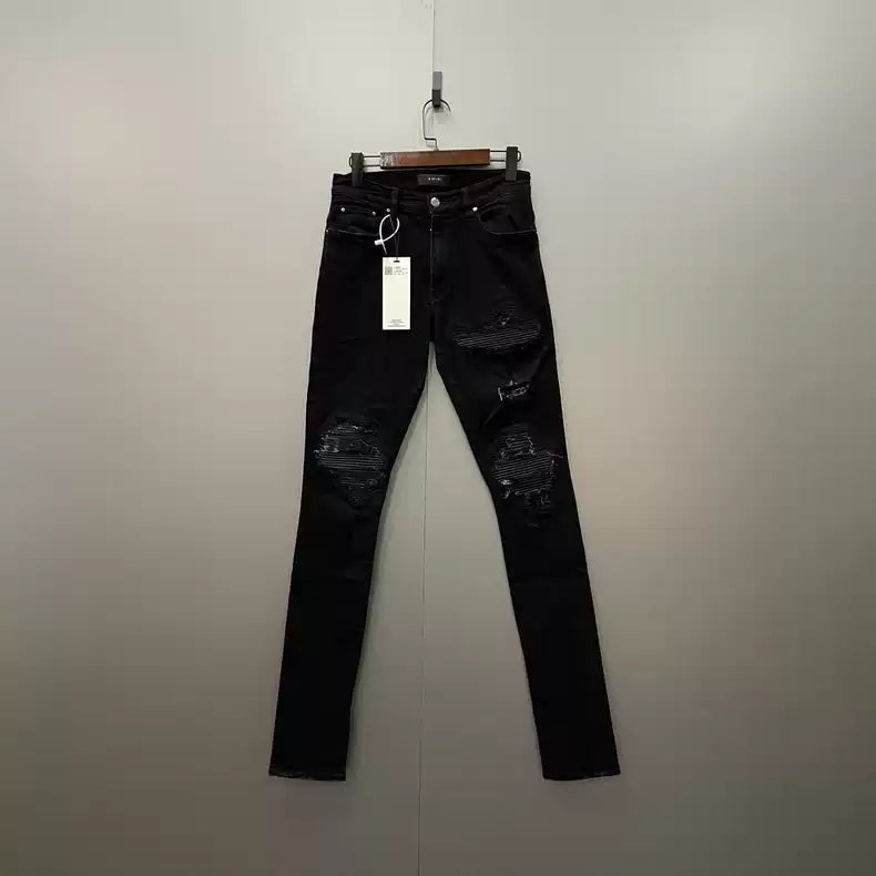 AMIRI black ripped jeans