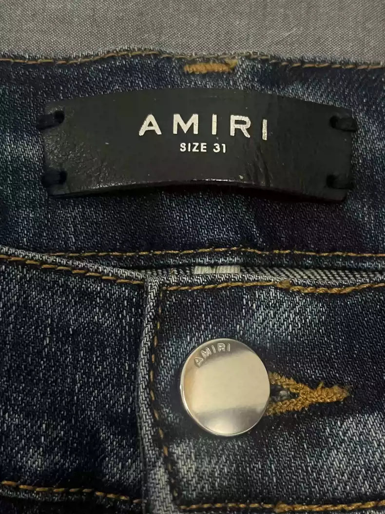 Amiri Classic Knife Cut Jeans