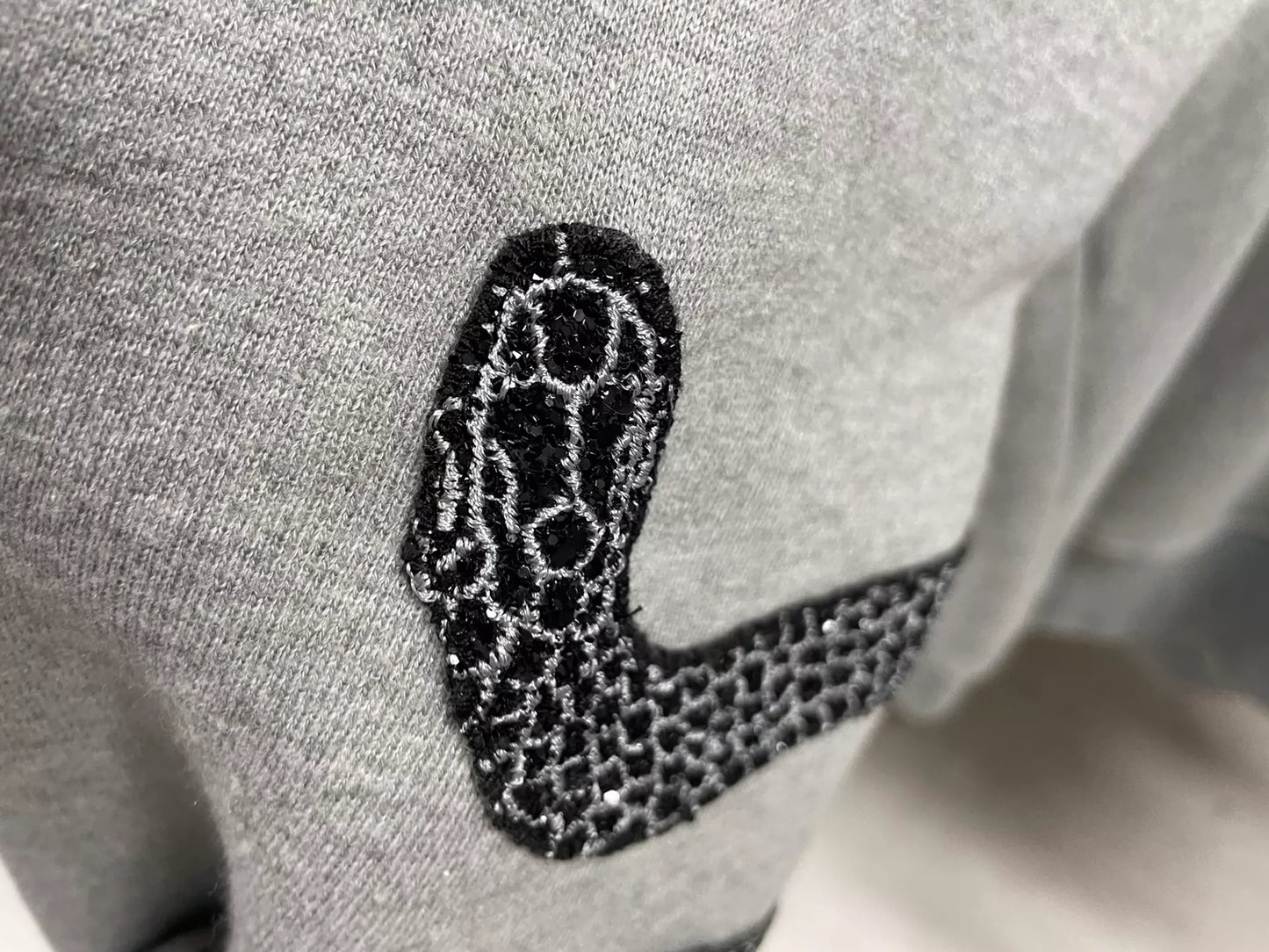 Amiri Black Snake Hoodie