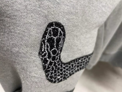 Amiri Black Snake Hoodie