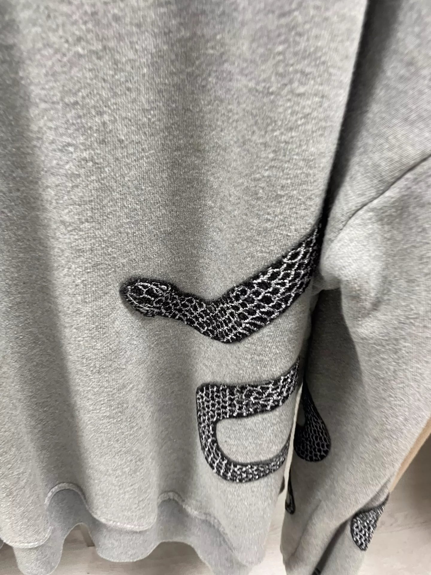 Amiri Black Snake Hoodie