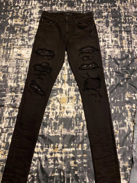 Amiri Classic 18aw Black Diamond Jeans