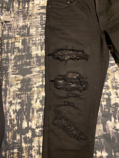 Amiri Classic 18aw Black Diamond Jeans