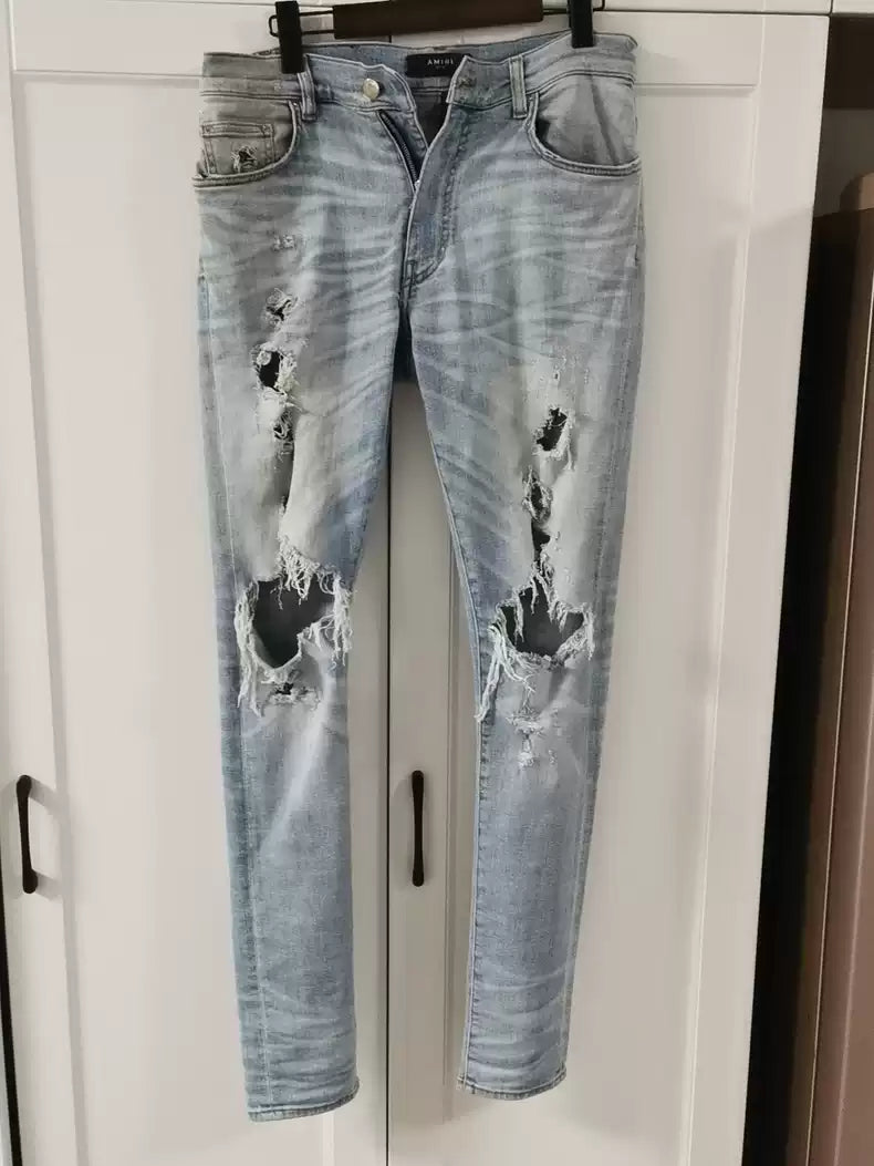 Amiri ripped jeans