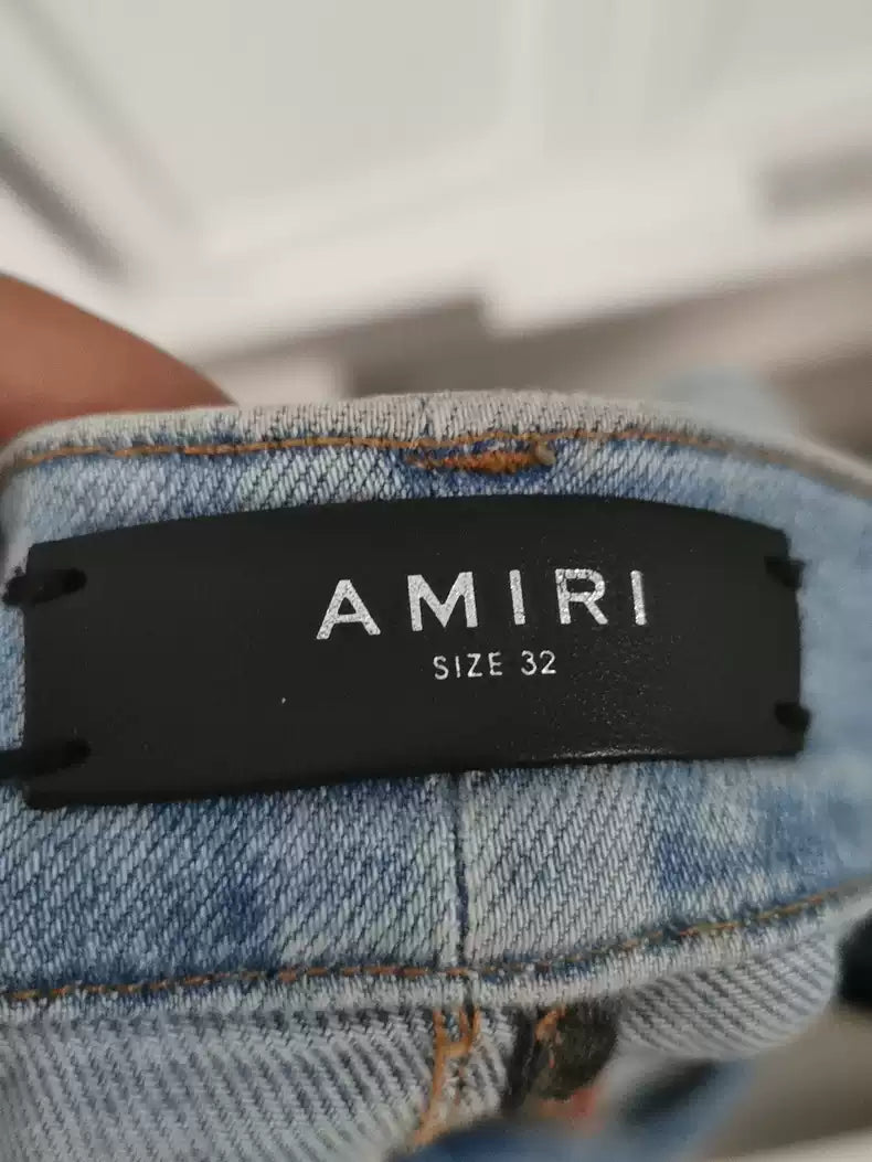 Amiri ripped jeans