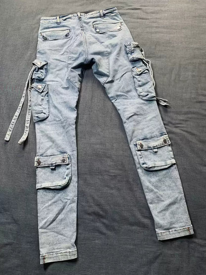 AMIRI Multi Pocket Bullet Washed Jeans