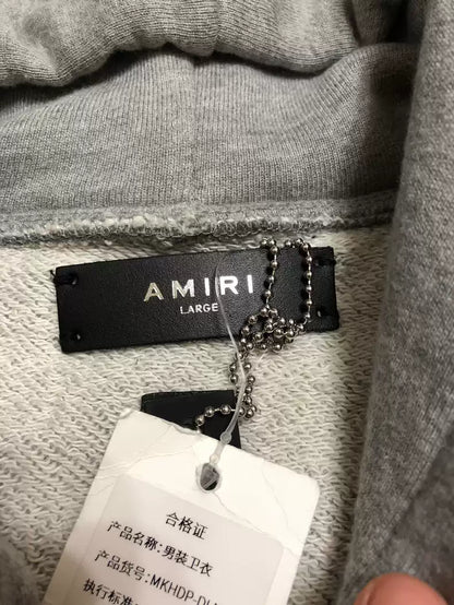 Amiri Thick Material Fake Two Piece Hoodie Sweatshirt