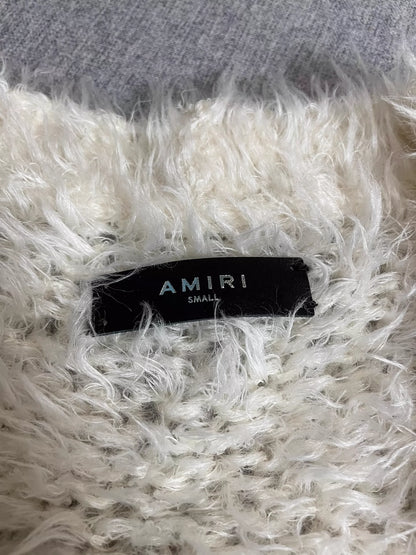 Amiri mohair cardigan sweater