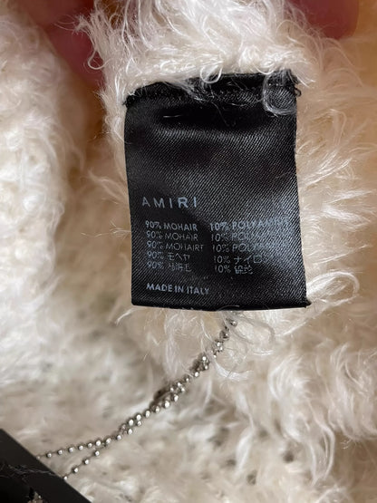 Amiri mohair cardigan sweater