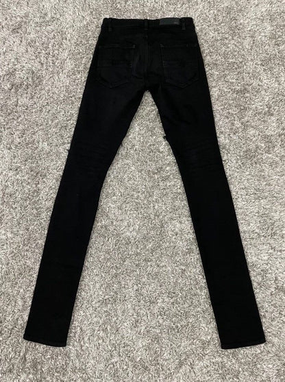 Amiri old first-year leather jeans - - DMC