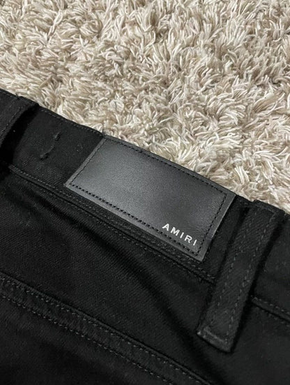 Amiri old first-year leather jeans - - DMC