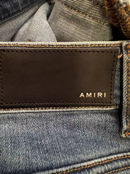 Amiri Classic Collection Basic Blue Jeans