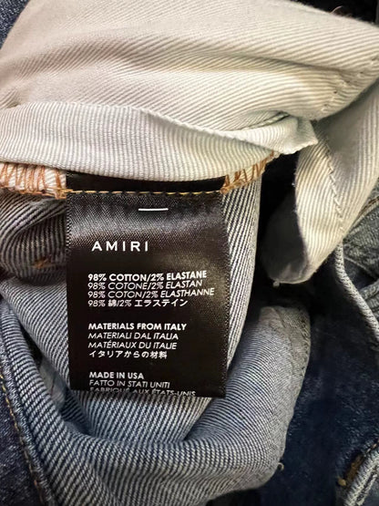 Amiri Classic Collection Basic Blue Jeans