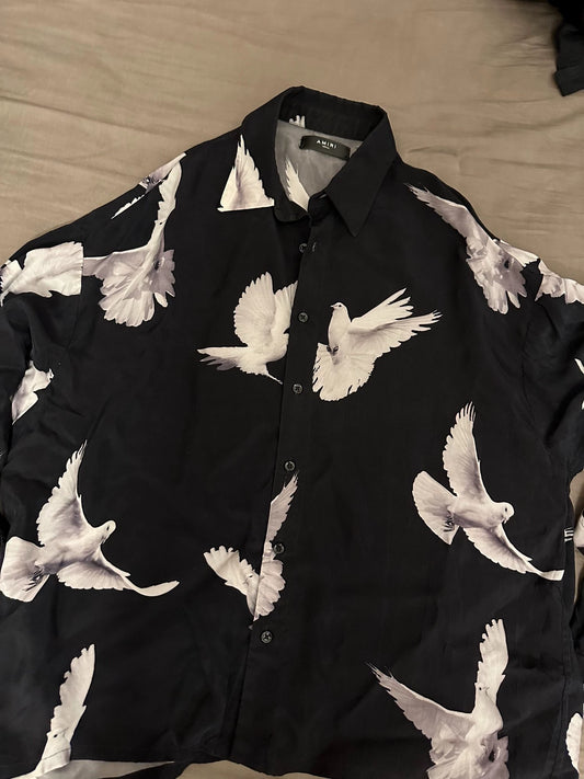 Amiri pigeon shirt