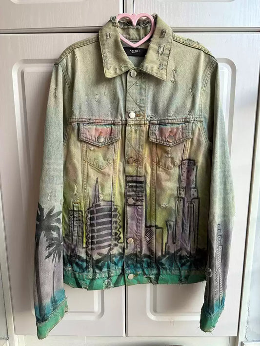 Amiri19SS Metropolitan Denim Jacket