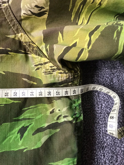 AMIRI gradient camouflage badge embroidered hooded coat