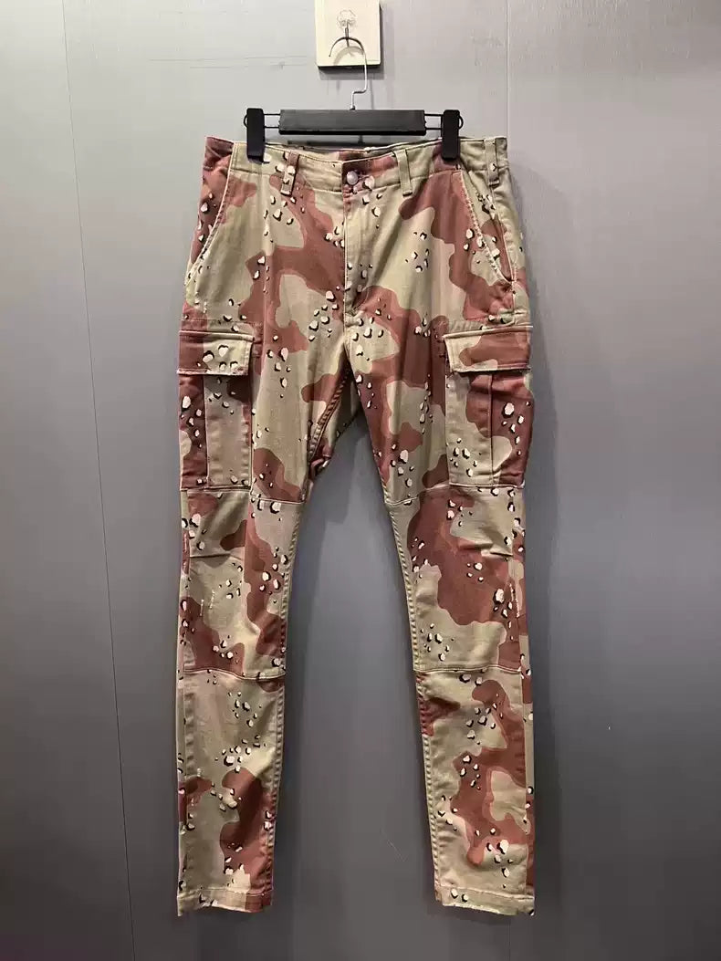 Amiri new drama camouflage workwear jeans