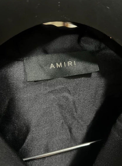 Amiri logo silk shirt - - DMC