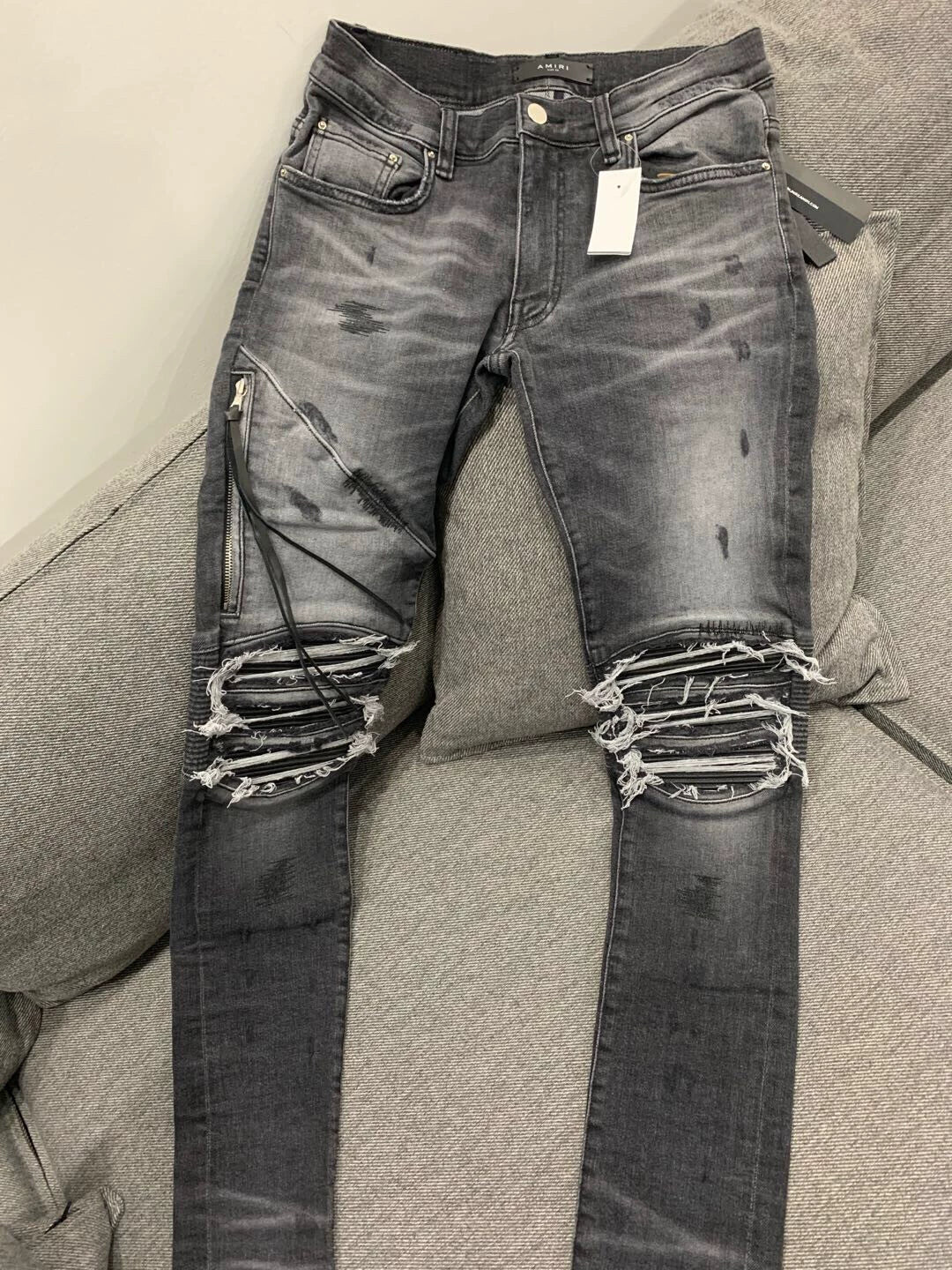 Amiri Classic 16 Year Old MX2 Dark Grey Jeans