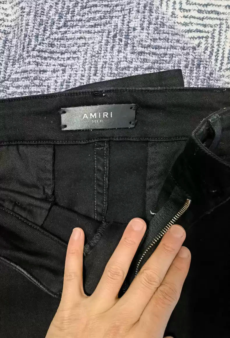 Amiri black jeans