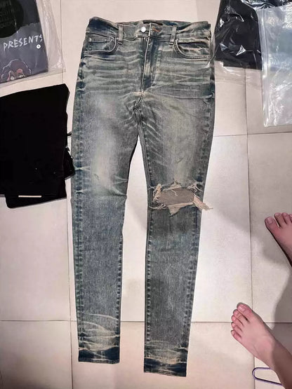 Amiri ripped jeans