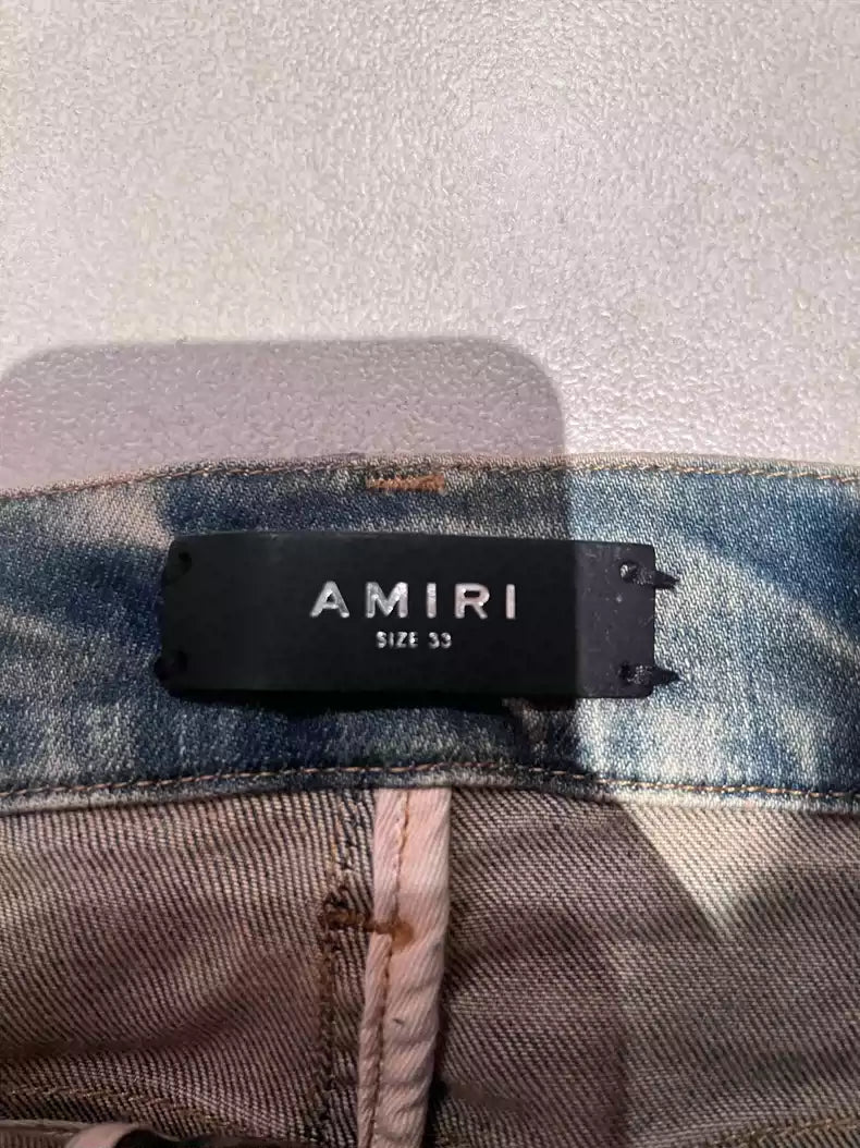 Amiri ripped jeans